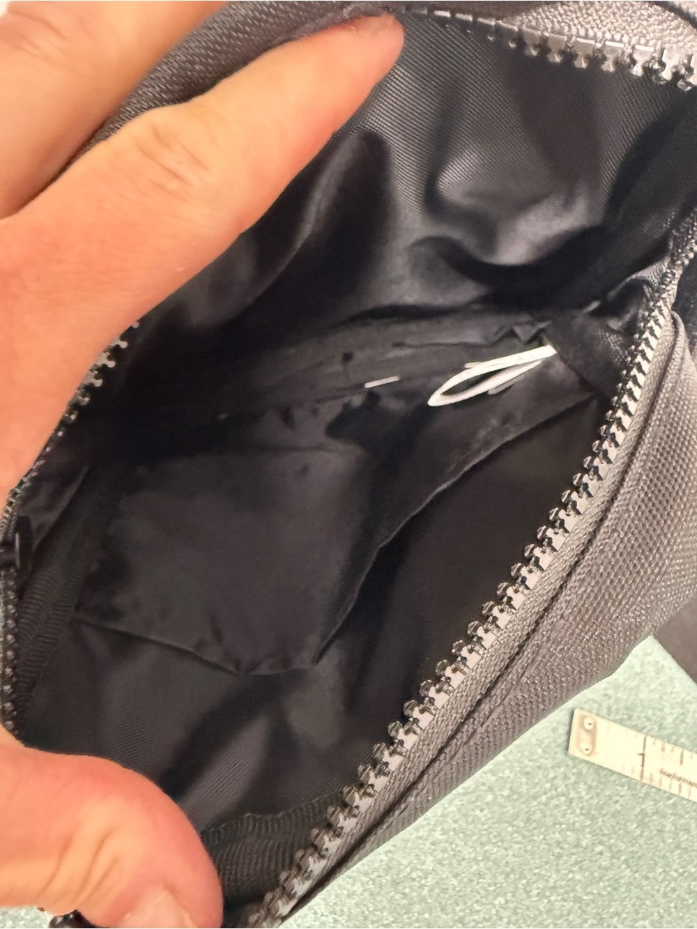 adidas Black Crossbody Bag with Front Mesh Pocket - Picture 7 of 14